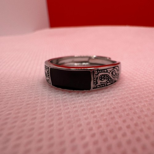 Vintage black onyx enamel - vintage,