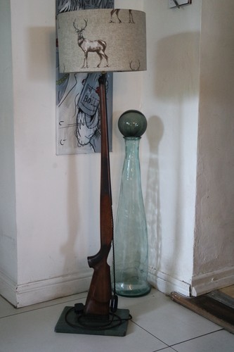 Gun stock lamp - gun,