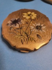 Vintage Stratton Floral Enamel