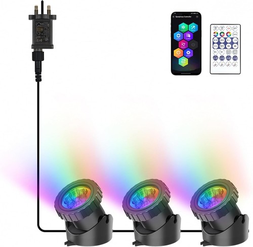 Pond lights mains rgb - mains,,