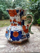 EARLY 19TH CENTURY MASONS  IRONSTONE POTTERY JUG