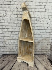 60cm x 30cm White Boat Shelf
