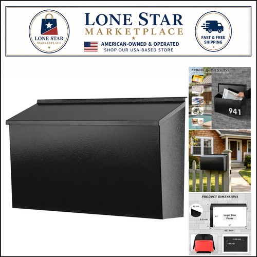 Modern wall mount mailbox - modern,