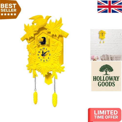Charming yellow vintage cuckoo - yellow,