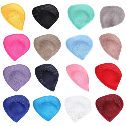 Fascinator base teardrop - base,