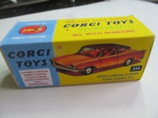 REPRO CORGI FORD CONSUL CLASSIC  BOX ONLY -