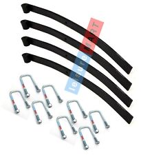 4 X Ifor Williams Style Single Trailer Leaf Spring & Bush C90003 With U Bolts