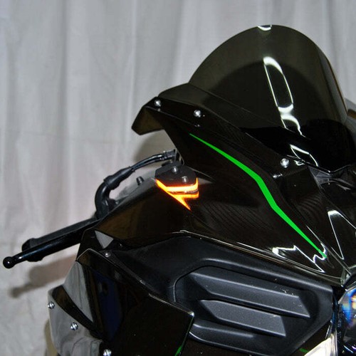Kawasaki mirror block off - h2,