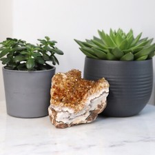 Amazing Citrine Geode Cluster