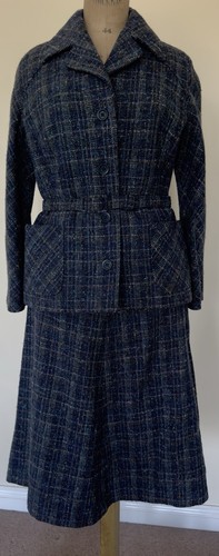 Vintage alexon wool skirt - wool, suit