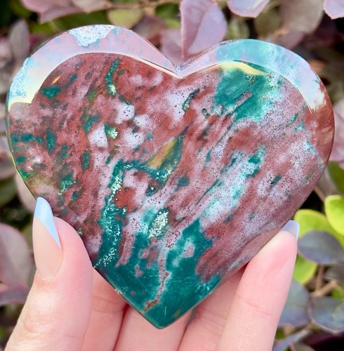 Large sea jasper heart ocean - sea,