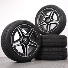 18" Mercedes A B CLA 177 247 118 Original AMG Rims Tyres DOT19