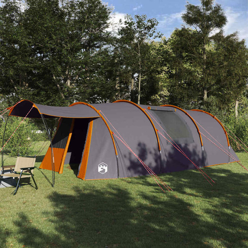 Tunnel tent grey orange - tunnel, grey/orange