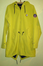 SCH) yellow women's rain coat