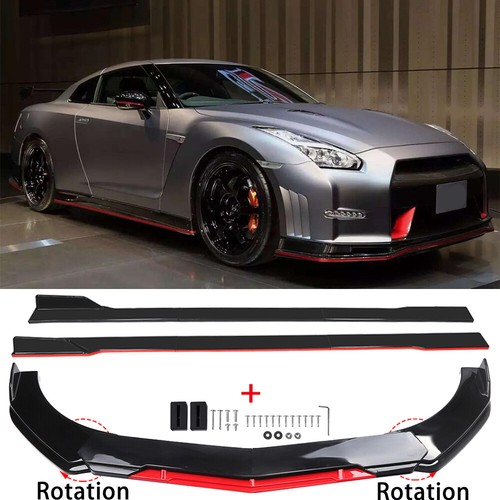 Glossy front bumper lip - glossy,