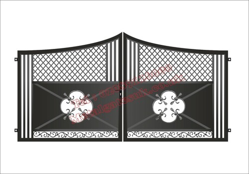 Driveway gates composite - gates/composite, wood