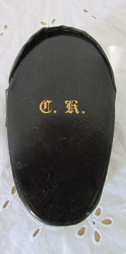 Coffin shaped edwardian asprey - shaped,