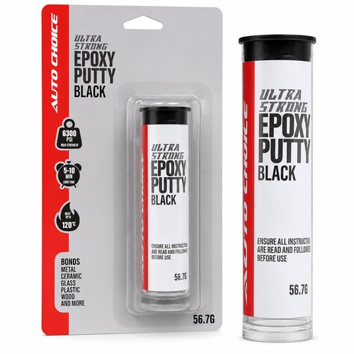 Black epoxy putty pmepbk - putty, 56.7g