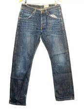 VINTAGE WRANGLER ACE COTTON DISTRESSED BLUE  JEANS W32 L34