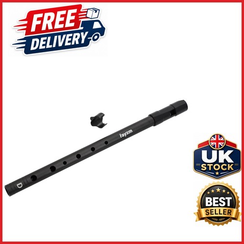 Lightweight black tin whistle - black,