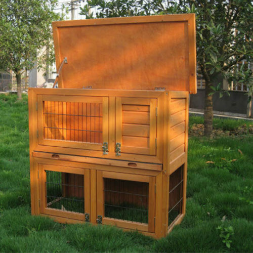Rabbit guinea pig hutch - guinea,