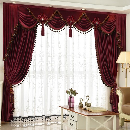 European luxury thick red - luxury,