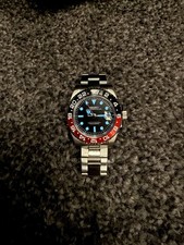 Seiko-Style GMT Mod ‘Coke’ | Oyster | 40mm | Sapphire |