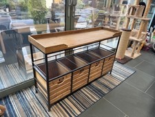 Industrial console in solid