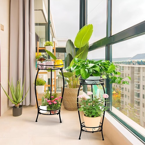 2tier home metal plant - home,
