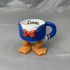 Disney Donald Duck 3D Ceramic Mug Feet Cup The Disney Store Collectible