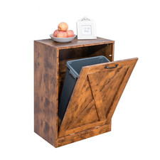 Wooden Tilt-Out Trash Cabinet