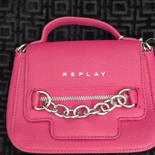 Replay pink faux leather - faux,