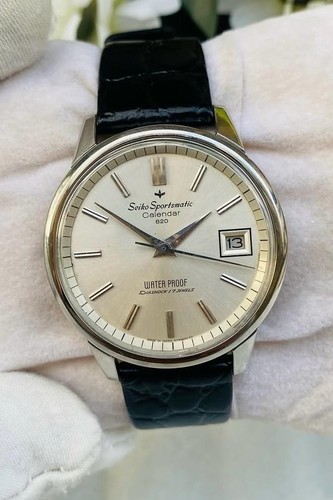 Seiko sportsmatic calender 820 - seiko,