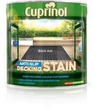 Black ash anti slip decking - ash,