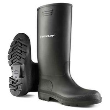 MEN LADIES DUNLOP RUBBER WATERPROOF SHOES RAIN WINTER BOOTS WELLINGTONS WELLIES
