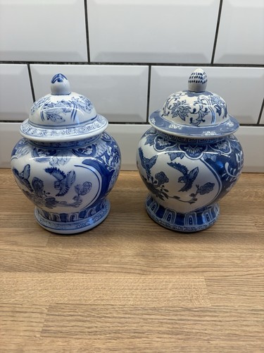 Pair vintage blue - blue, and
