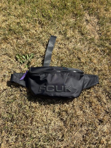 Fcuk bumbag black waist bag - fcuk,