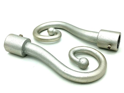 Swirl finials 19mm - finials,