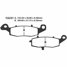 Pair of EBC Front Brake Pads