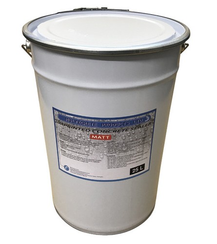 Imprinted concrete sealer - sealer, matt