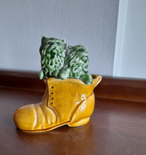 Vintage Sylvac Kittens in Boot