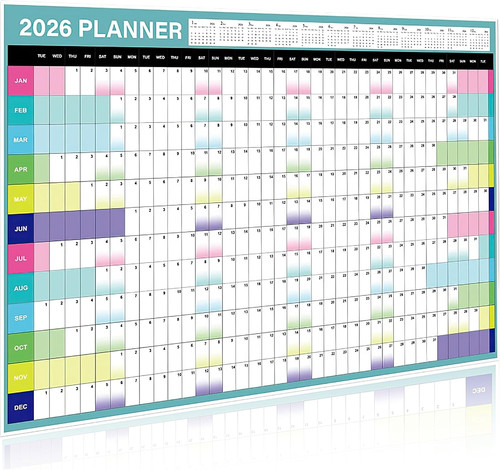 2026 yearly wall - 2026, –