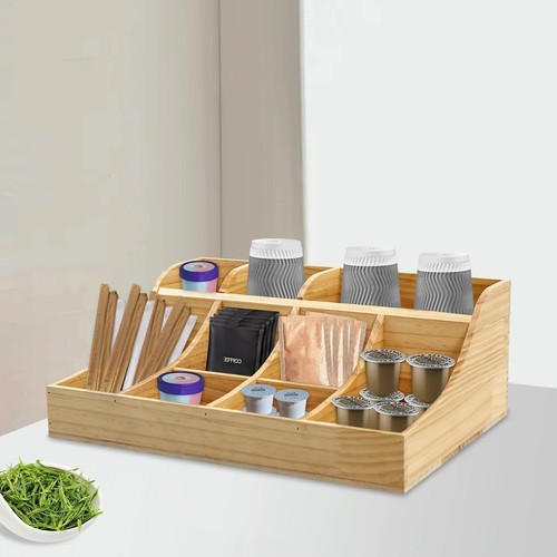 Pine condiment organizer - condiment,