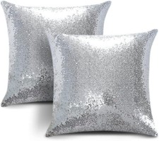 JOTOM Sequins Cushion Covers