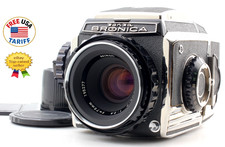 LateModel [Opt Mint] Zenza Bronica S2 S2A Film Camera P 75mm f2.8 Lens From JPN