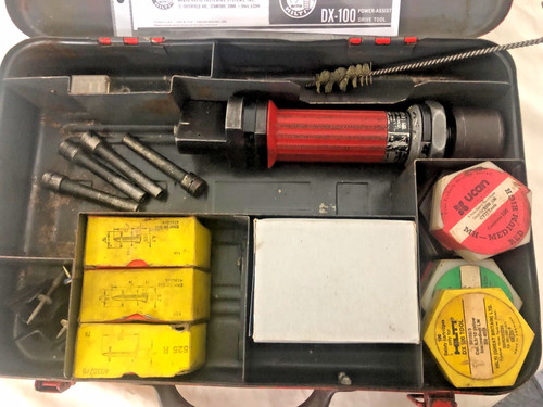 Hilti 100 nail gun with - dx, l