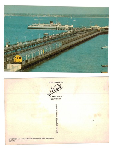 Postcard ryde pier - postcard,