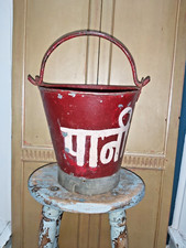 VINTAGE METAL RIVETED INDIAN