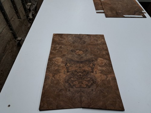 Burr walnut veneer - walnut, 2