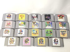 N64 nitendo 19 lot of games smash bros pokemon mario zelda donkey yoshi 